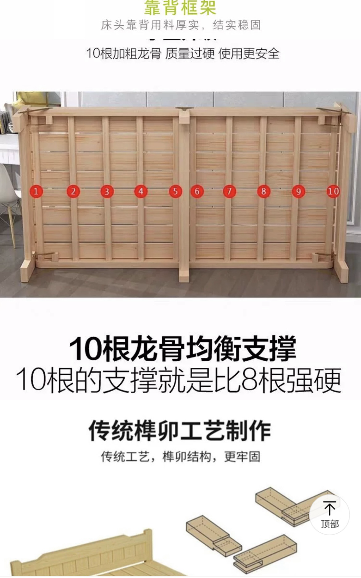 1.9米床架