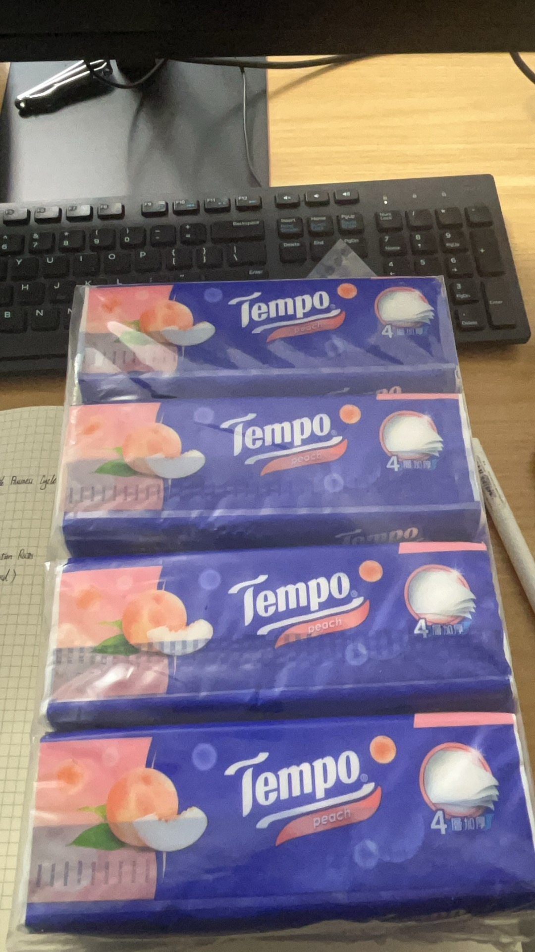 软纸抽全新一共四个Tempo