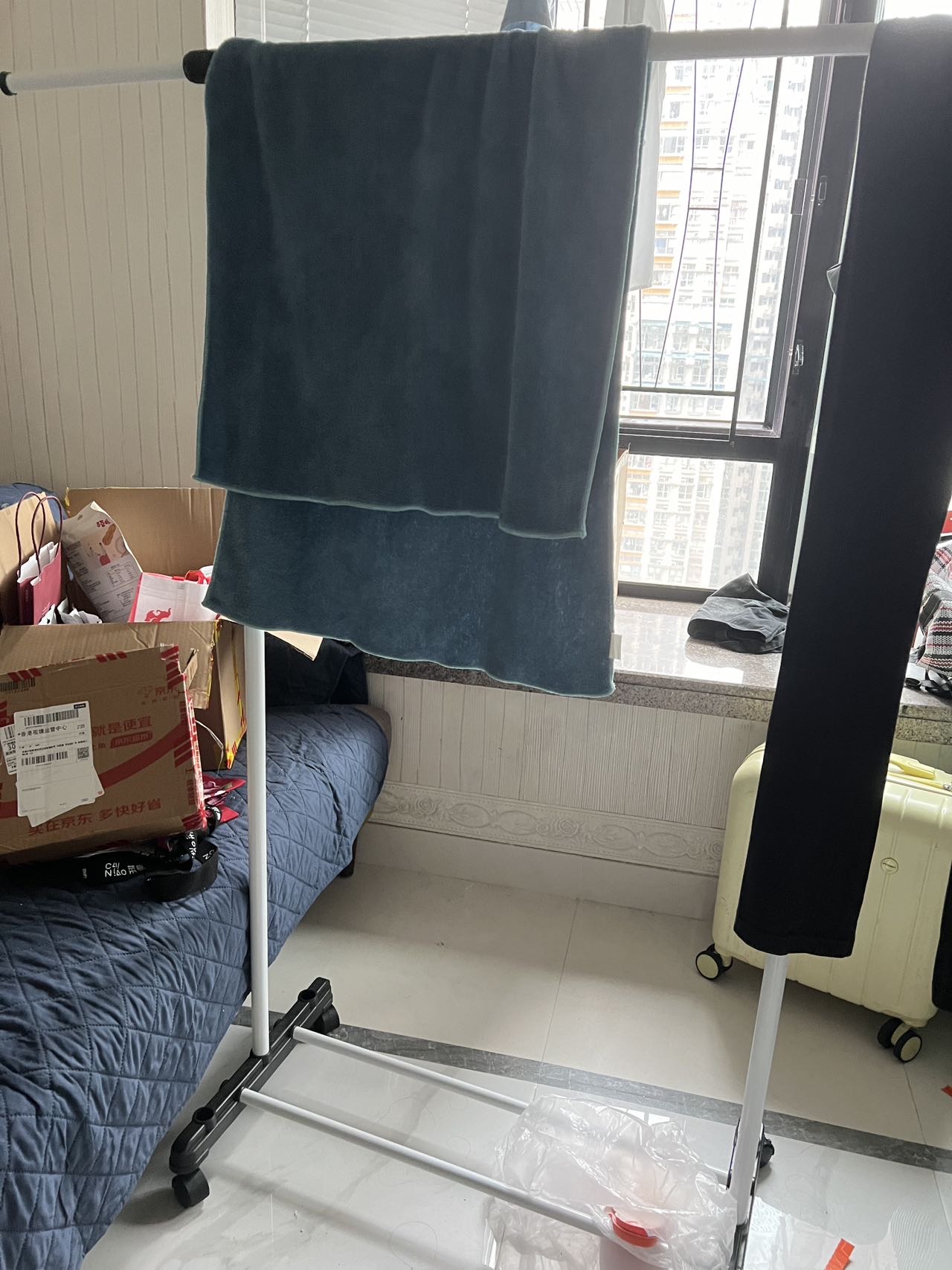 落地晾衣架