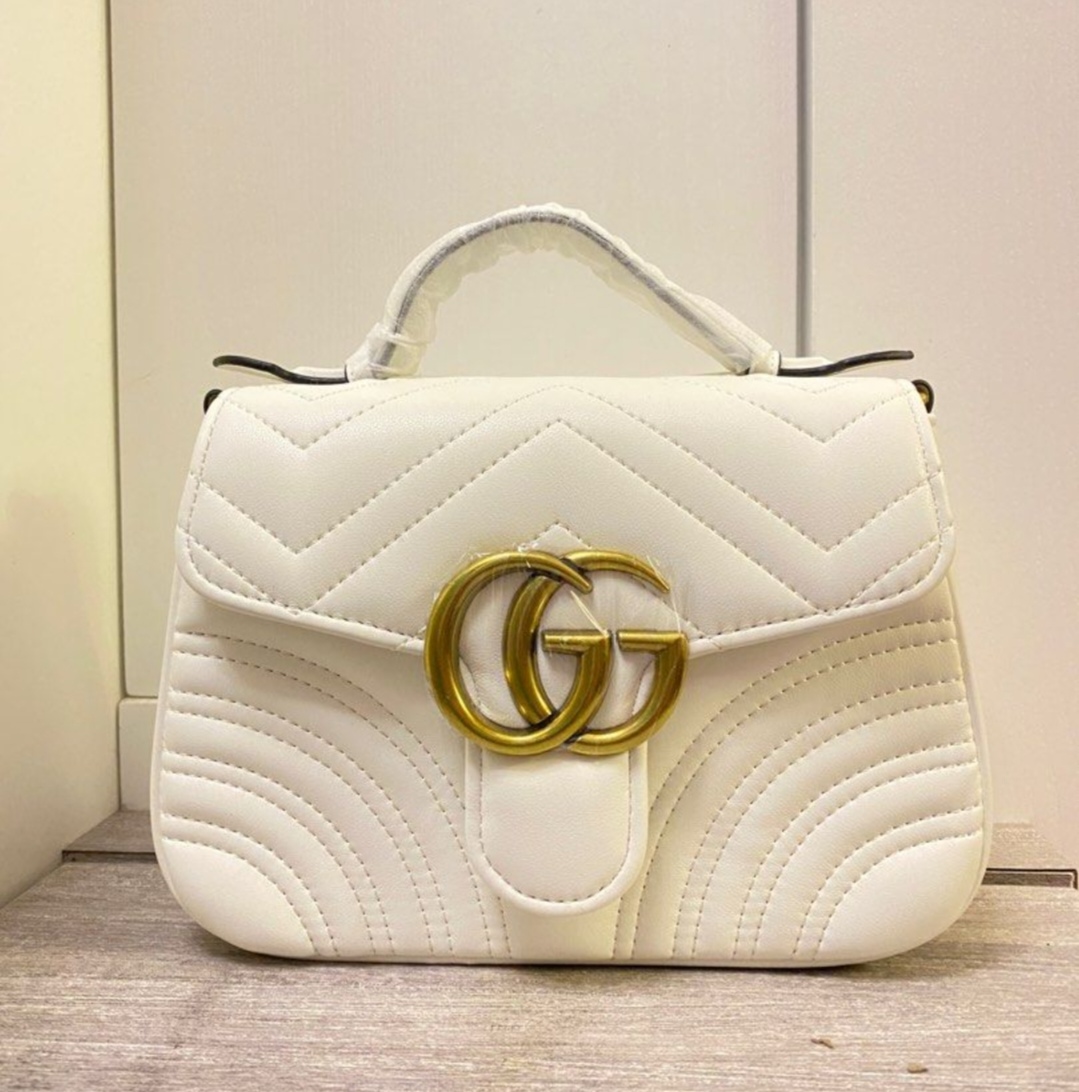 Gucci MARMONT白色包