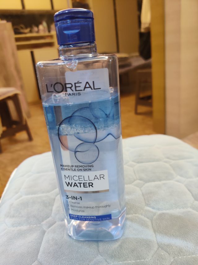欧莱雅三合一卸妆水