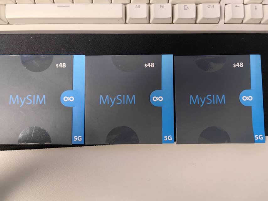 My SIM 5g 电话卡