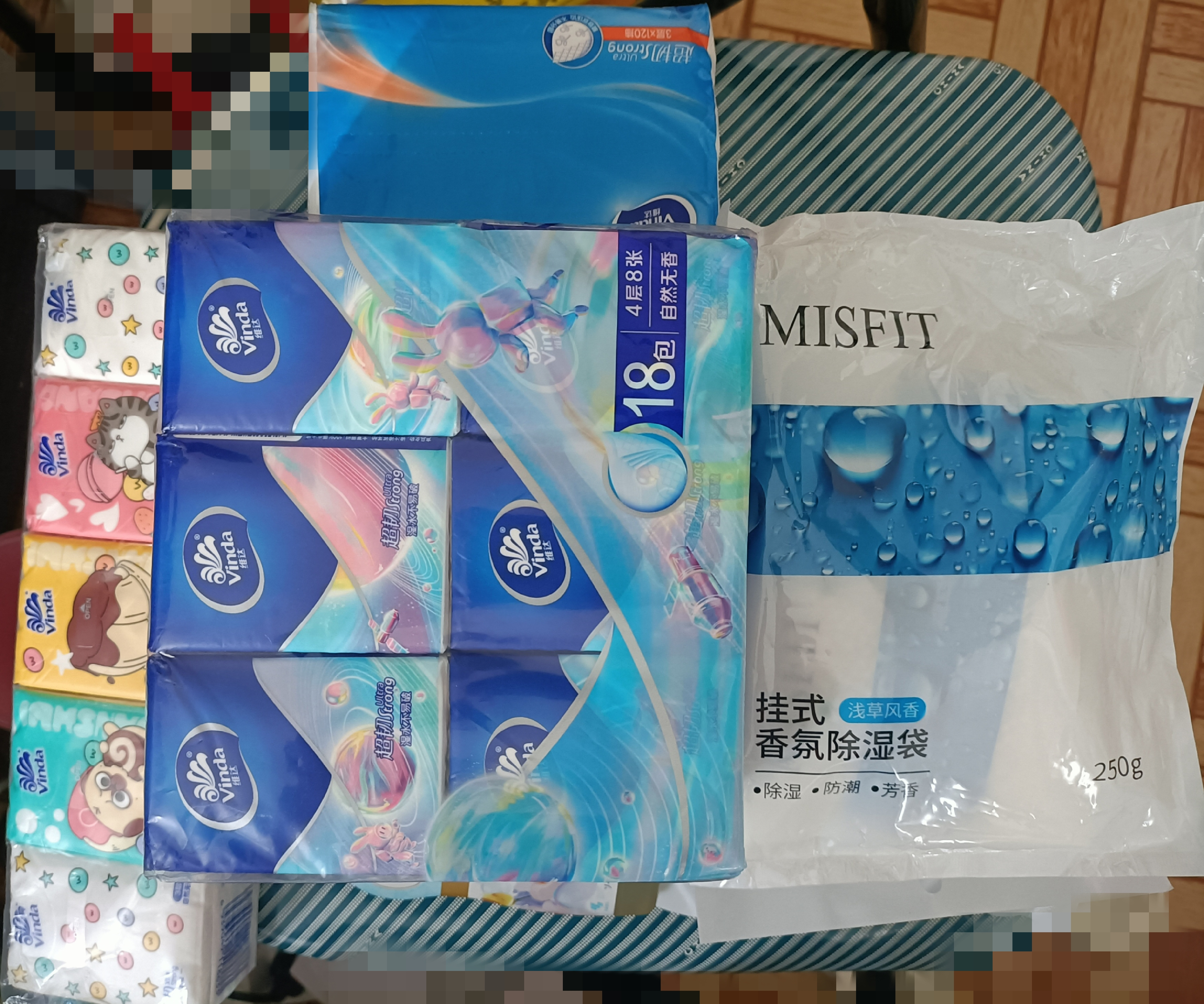 洗衣液，(已预订)手帕纸，除湿袋