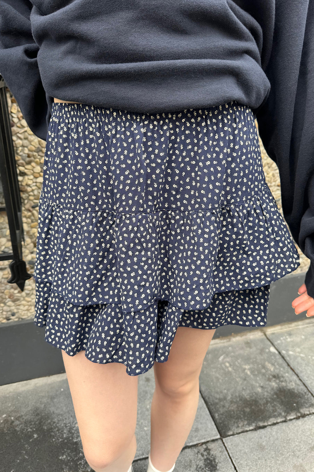 Brandy Melville 碎花半身裙