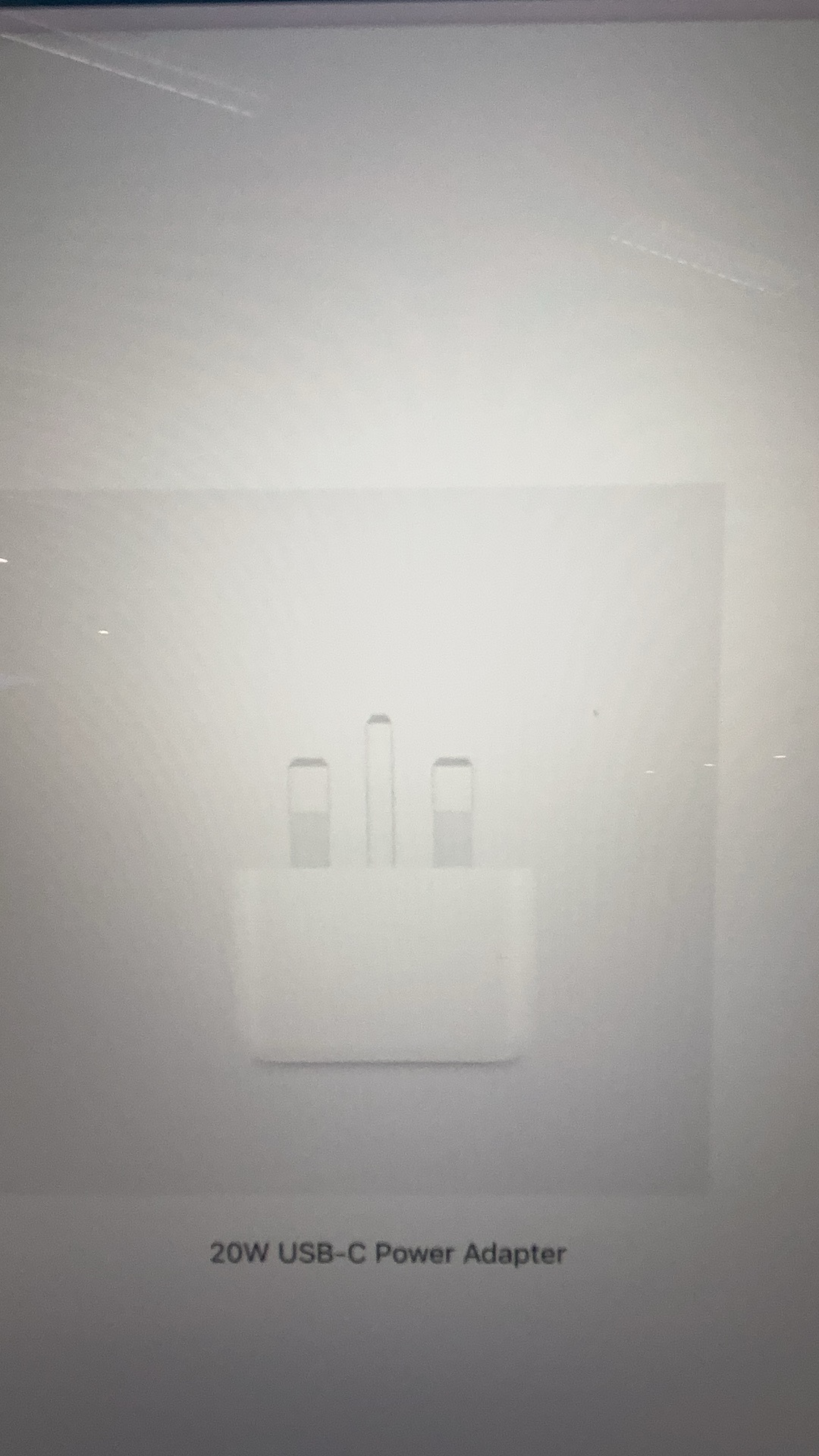 港版iPad20w充电插头
