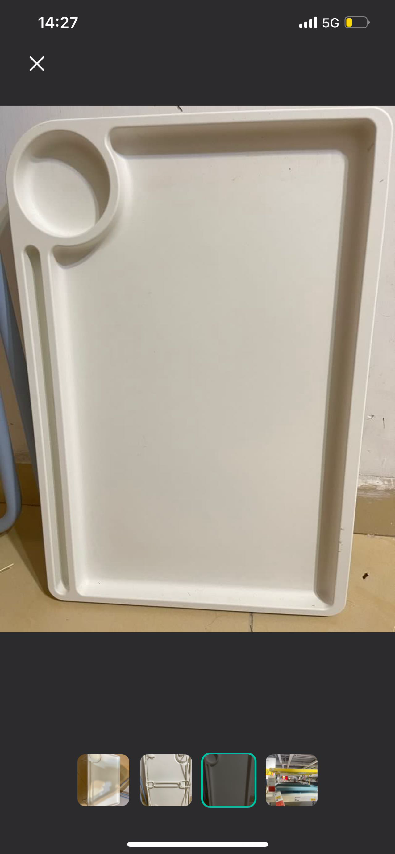 宜家床上折疊小書桌