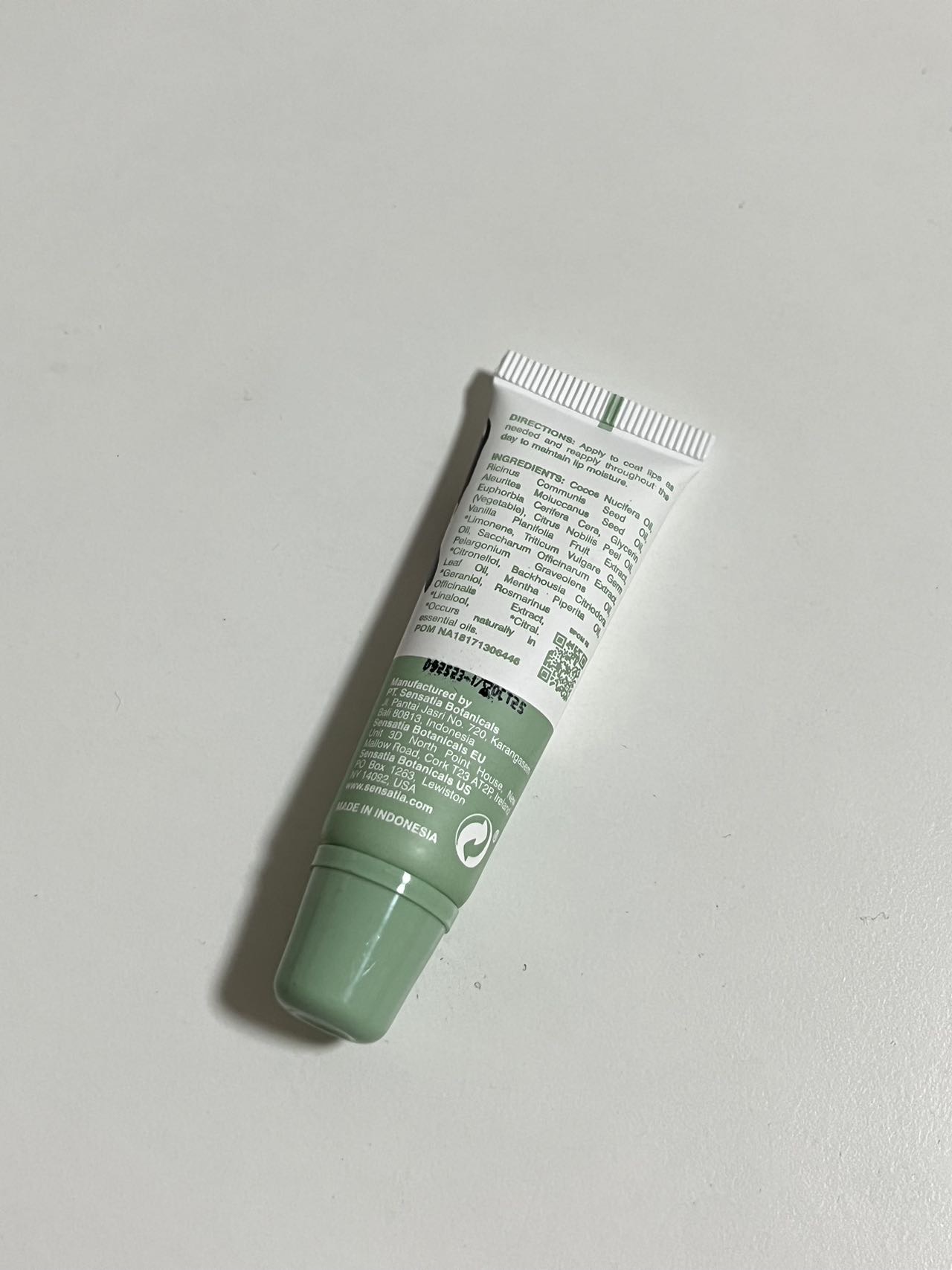 印尼Sensatia润唇膏