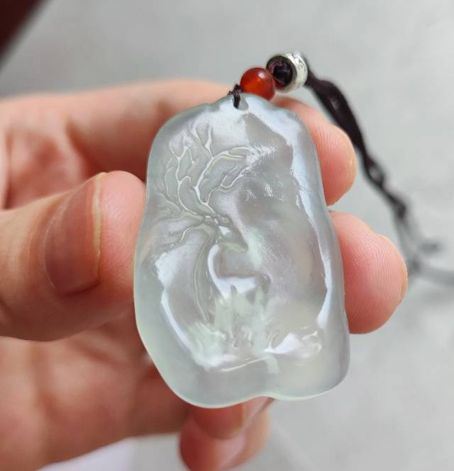 岫玉鹿牌