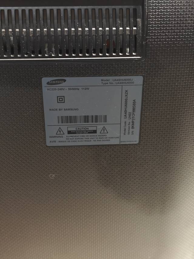三星HU6000显示器60HZ（3280*2160）40英寸