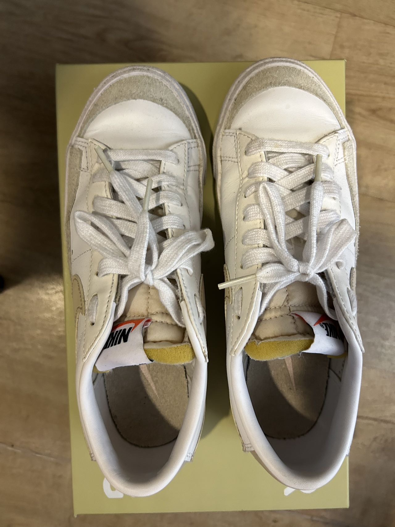 Nike板鞋小白鞋7码