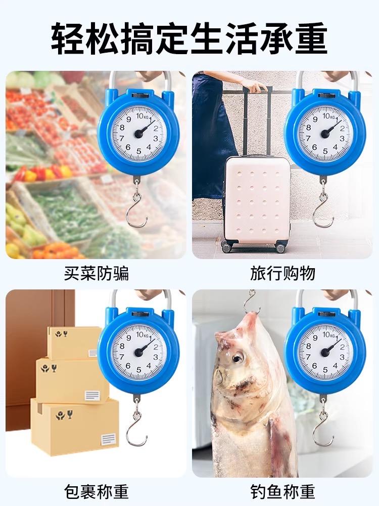 全新弹簧秤小型手提多功能电子称