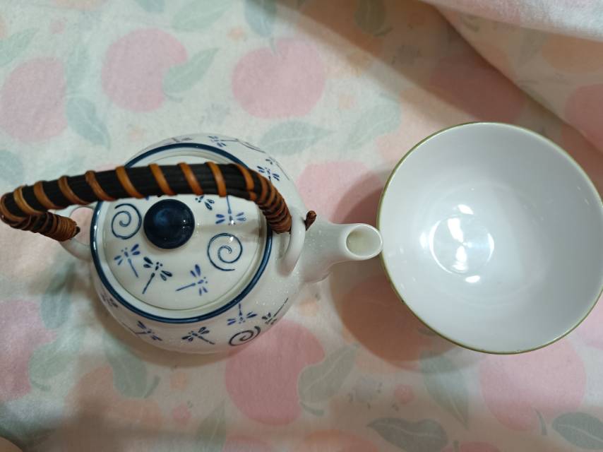 山田烧茶壺十碗送公鸡茶杯