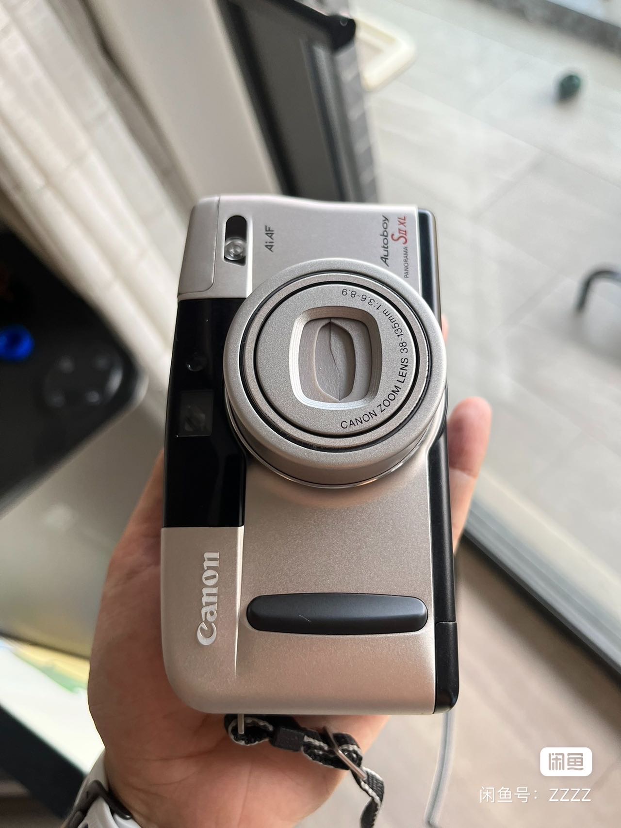 佳能傻瓜胶片相机autoboy S2 XL白金色