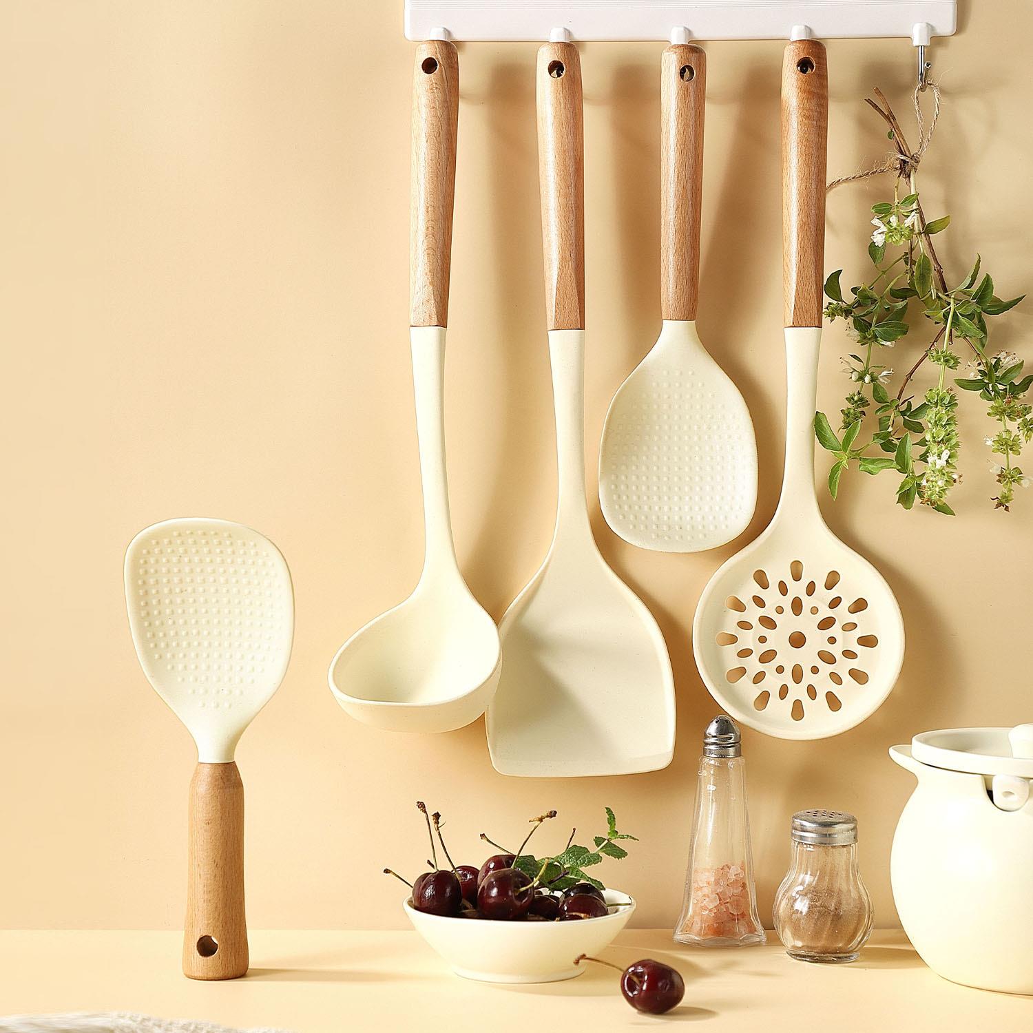 硅胶锅铲汤勺饭勺3件套【全港顺丰包邮】