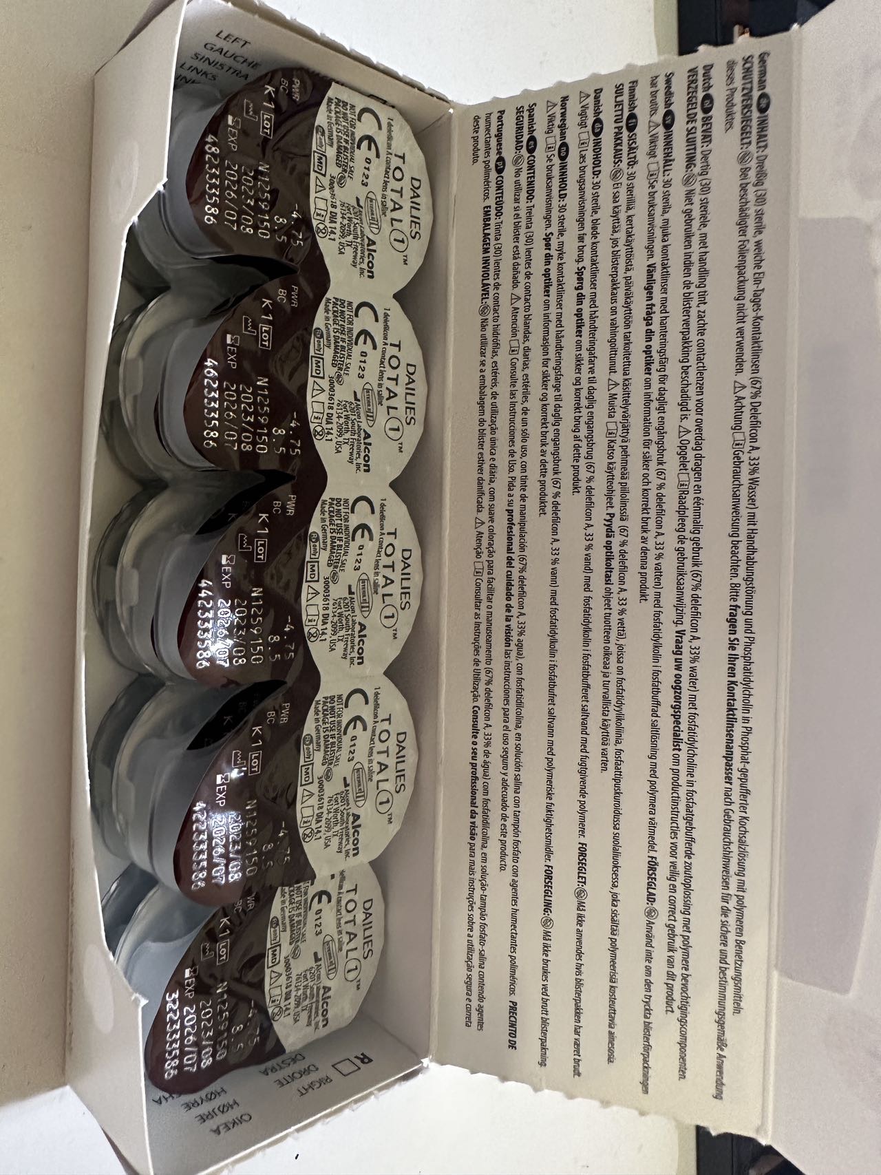 视康水梯度日抛隐形