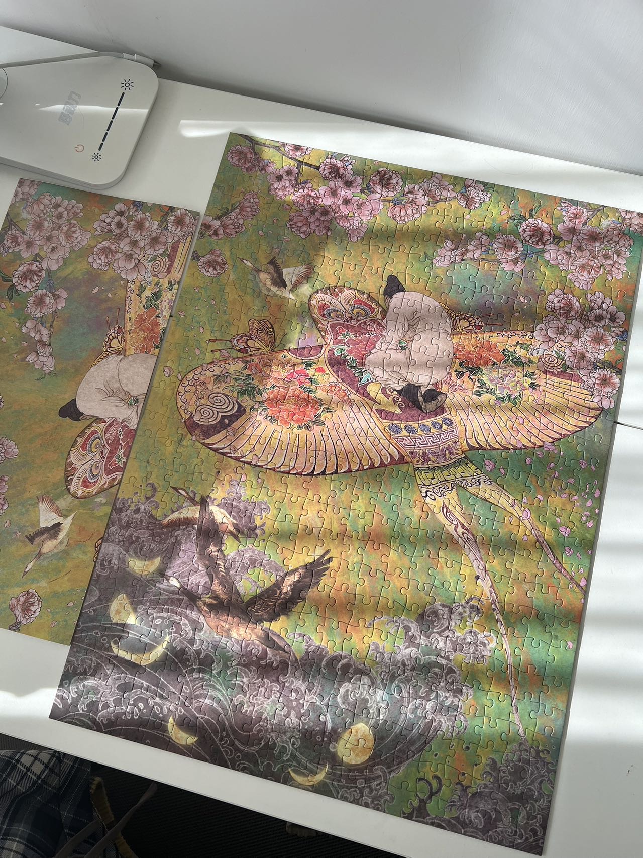 古风拼图装饰画