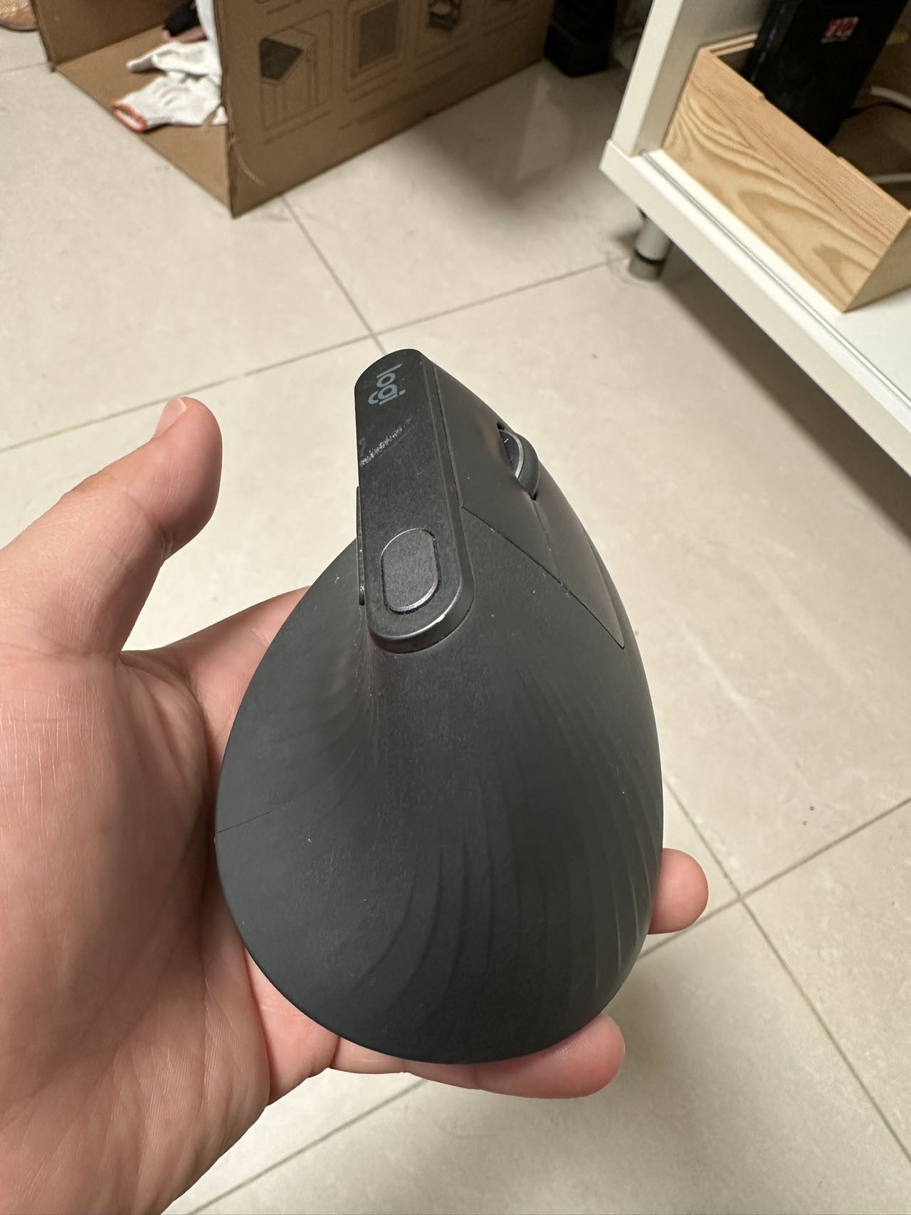 鼠标 罗技 人体工学鼠标