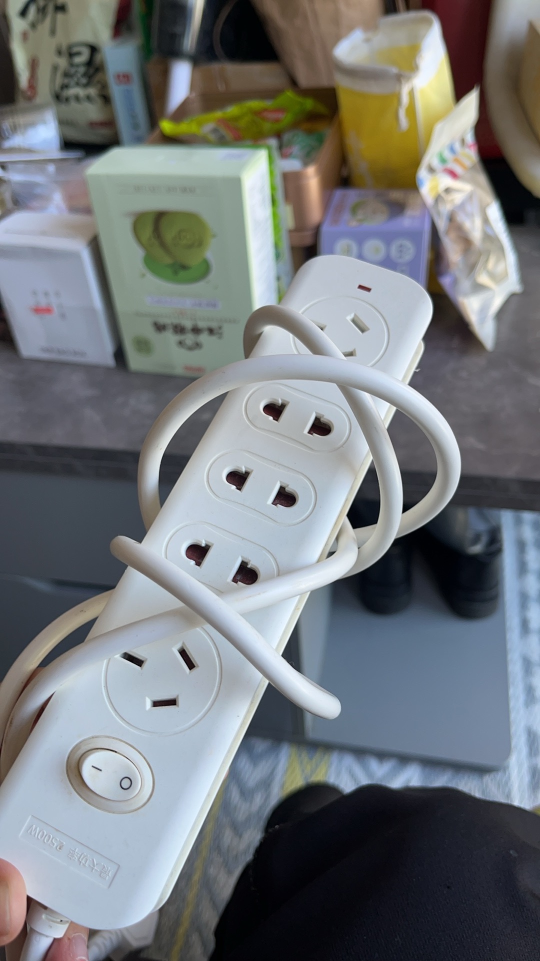 大陆插头拖线板