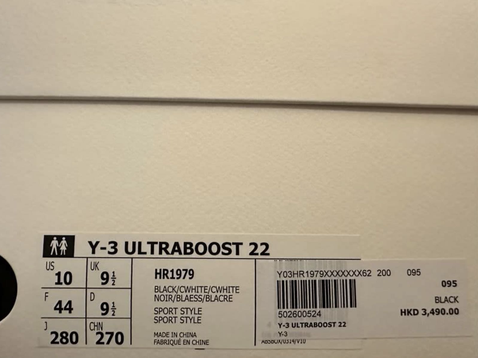 Y-3 阿迪达斯 YOHJI YAMAMOTO