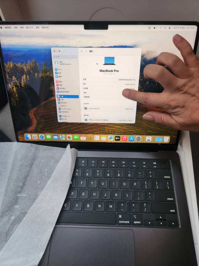 MacBook pro140m3pro