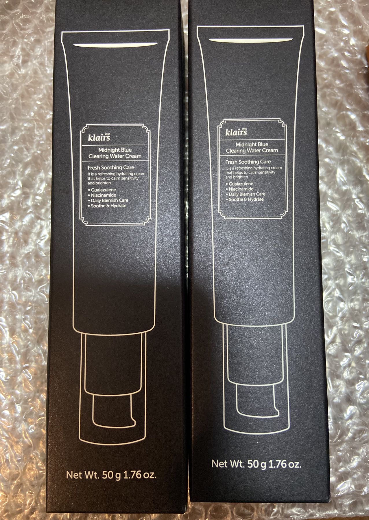 全新未拆 Dear, Klairs - Midnight Blue Clearing Water Cream - 50g