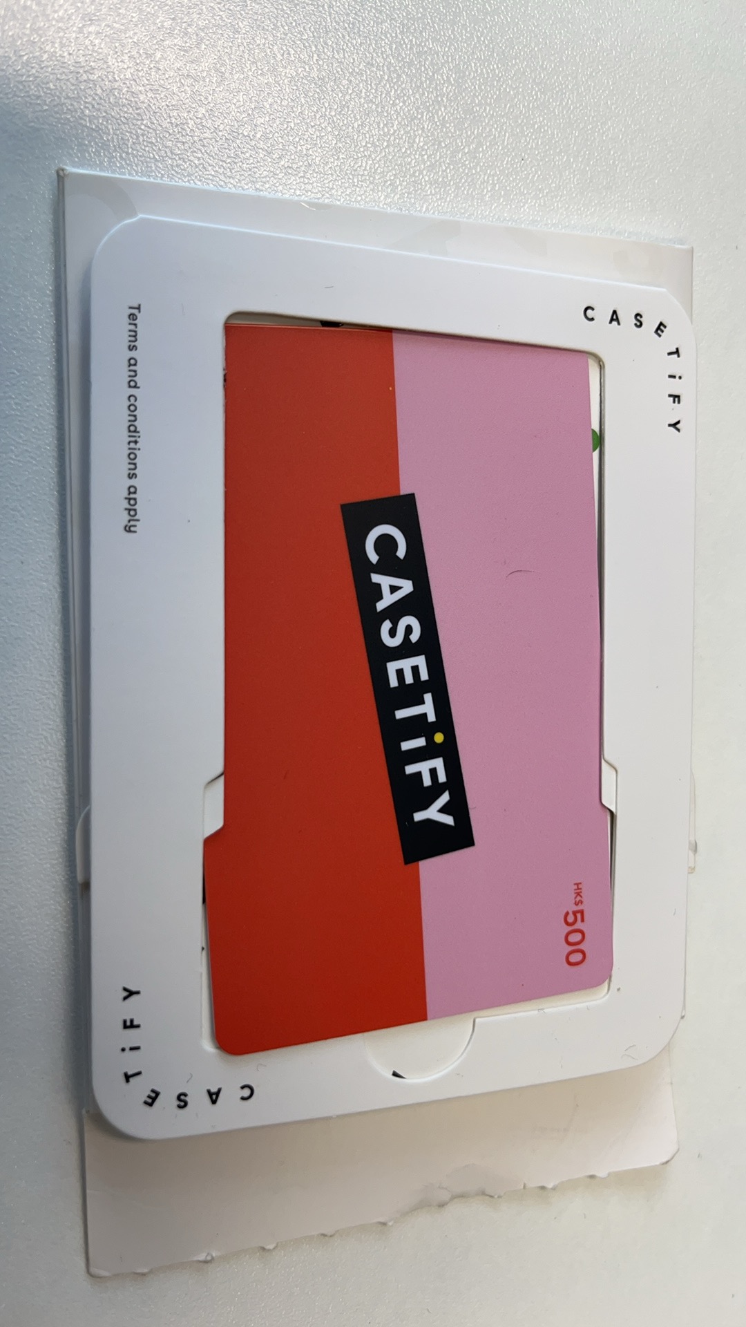Casetify 500HKD代金券