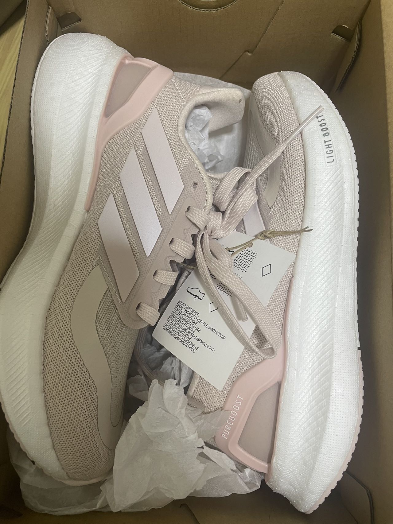 阿迪达斯pureboost5 粉色