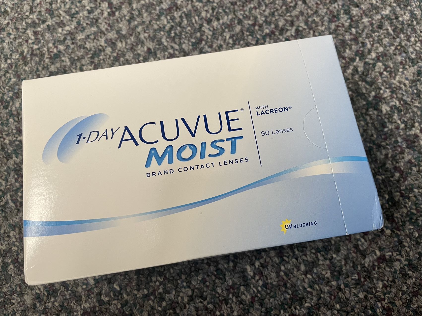 Acuvue Moist日抛隐形眼镜90片