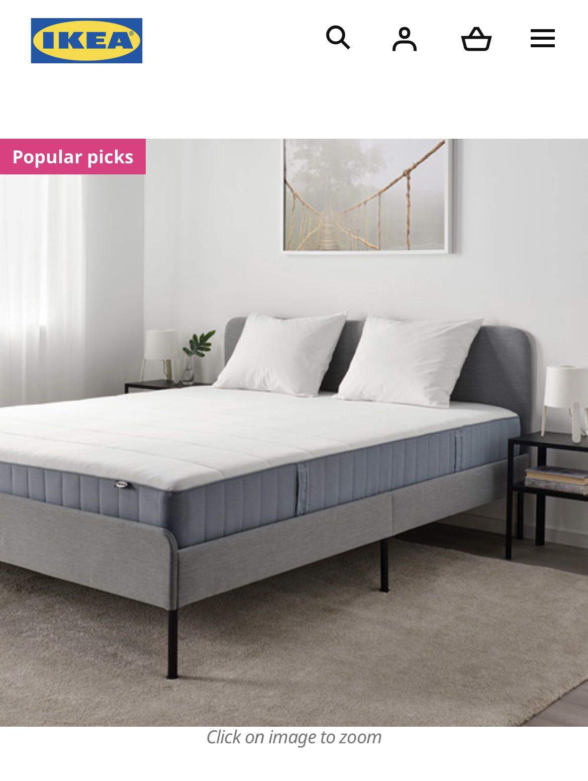 IKEA&SERENO床架床褥  較新