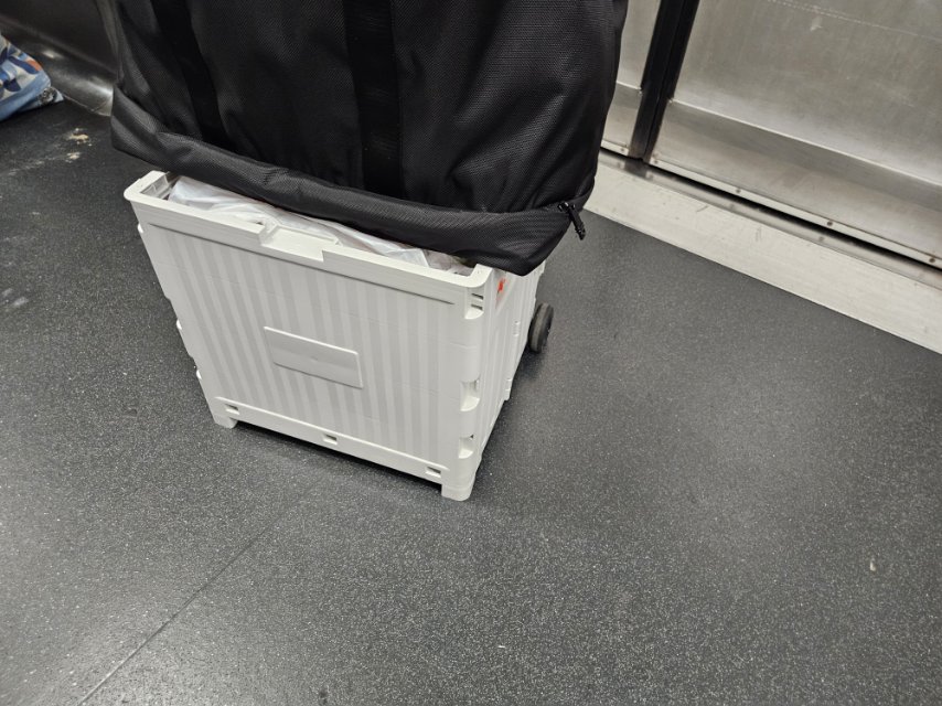 可折叠箱式小推车