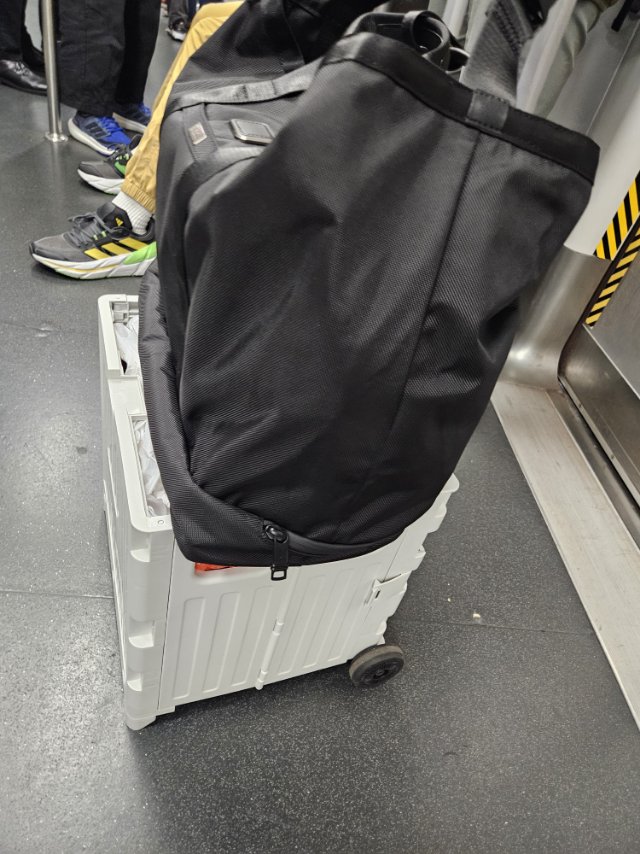 可折叠箱式小推车