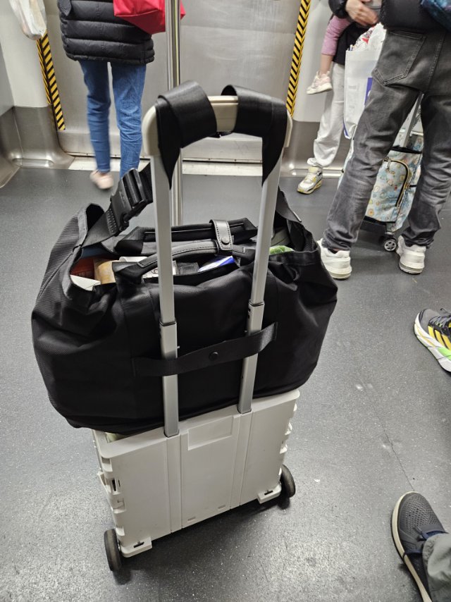 可折叠箱式小推车