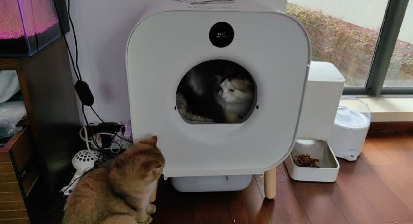 小米自動貓砂盆