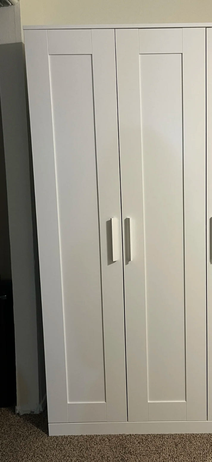 宜家衣柜白色