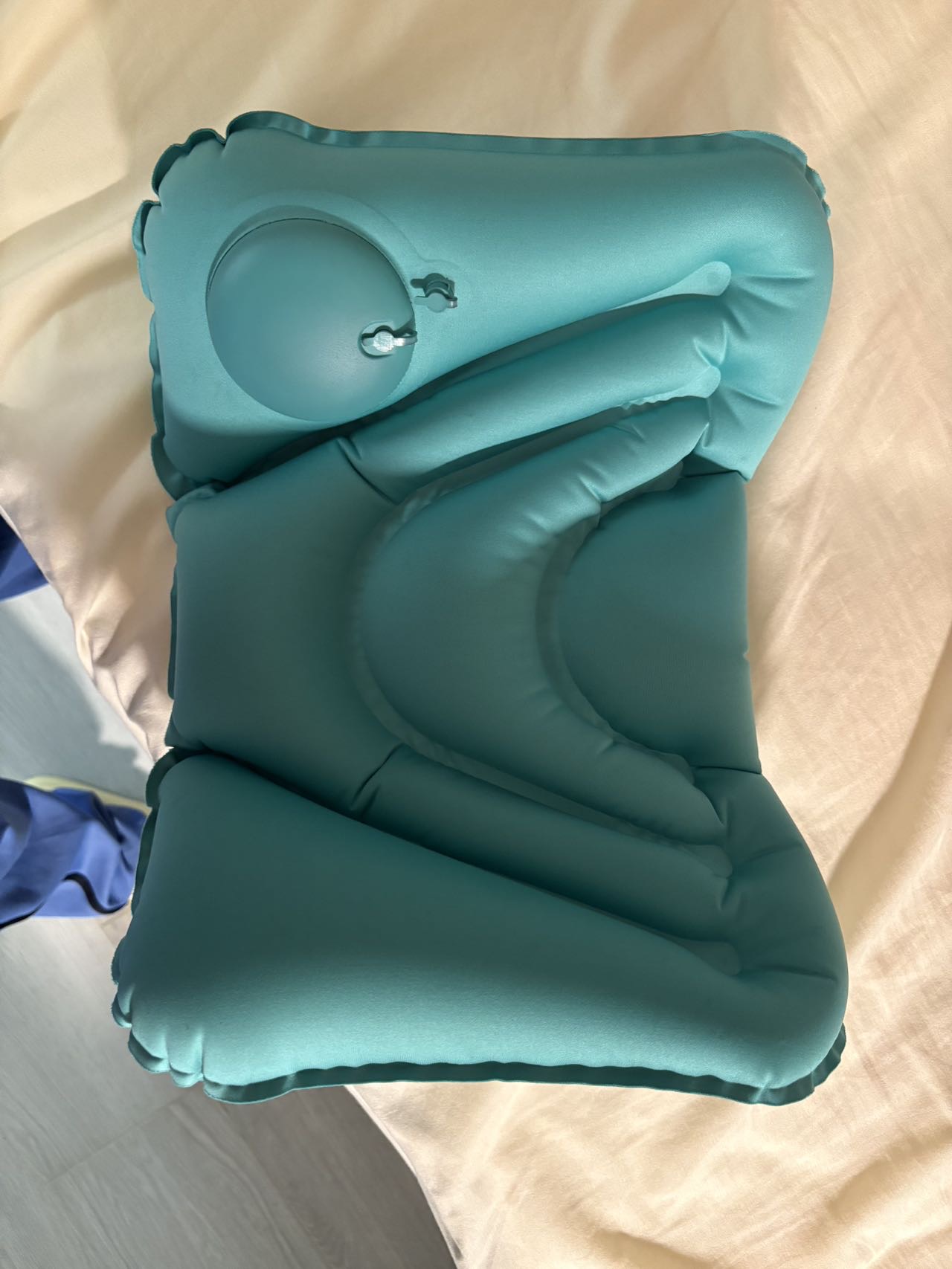 按压式充气腰垫-靠背