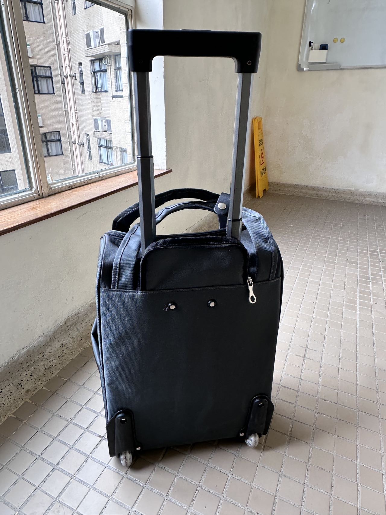 拉杆包男女手提旅行袋大容量轻便旅游收纳行李包登机包短途旅行包 小号 绿色 全新