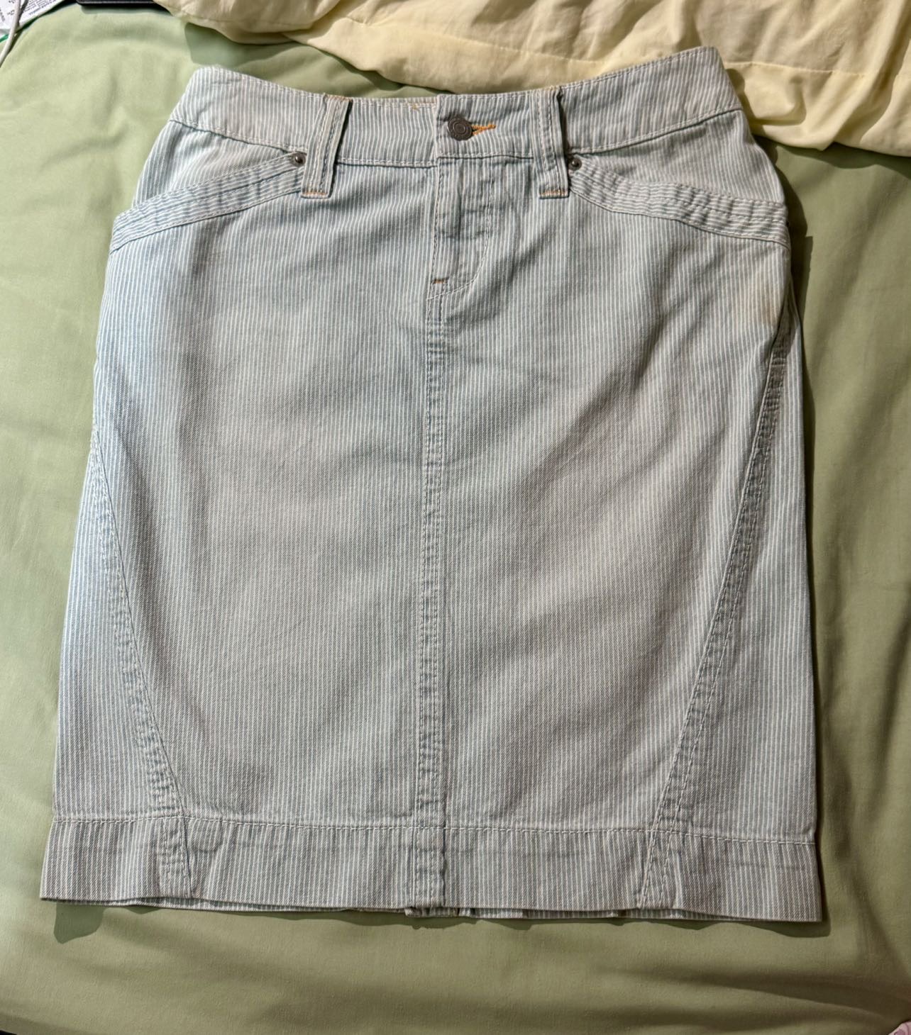 白菜价30出古着vtg牛仔裙 中裤