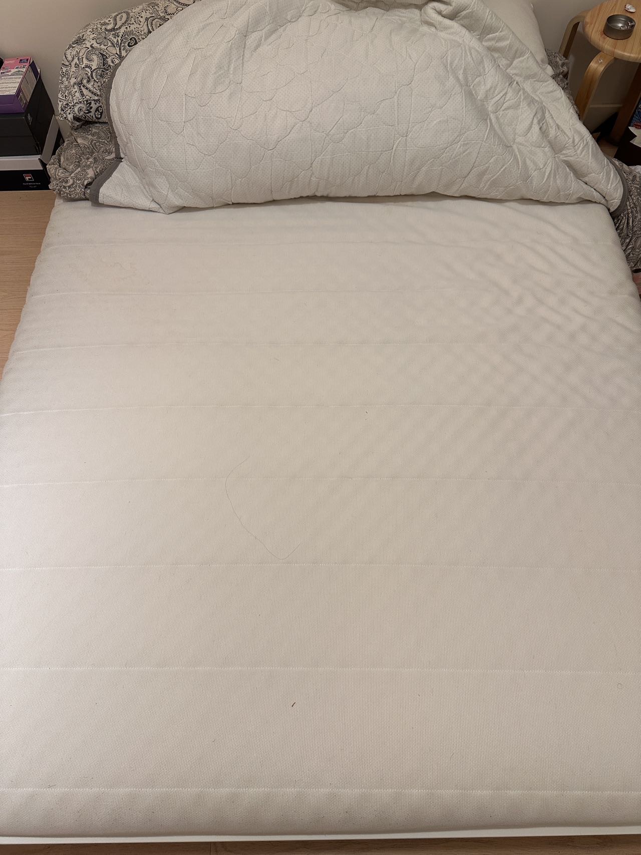 ikea asvang乳胶床垫1.4x2m