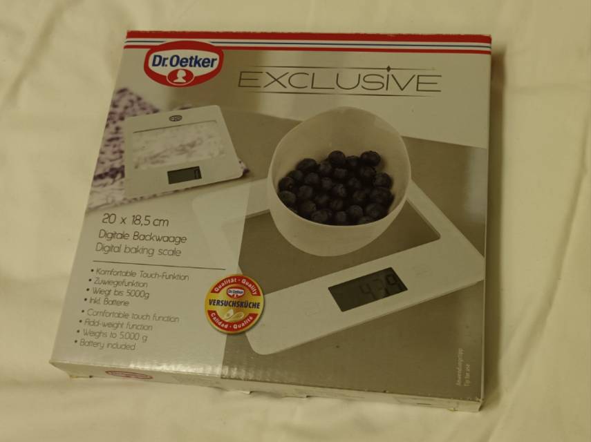 德国制厨房电子秤 最大5kg