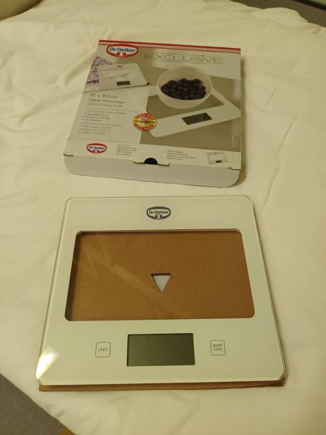 德国制厨房电子秤 最大5kg