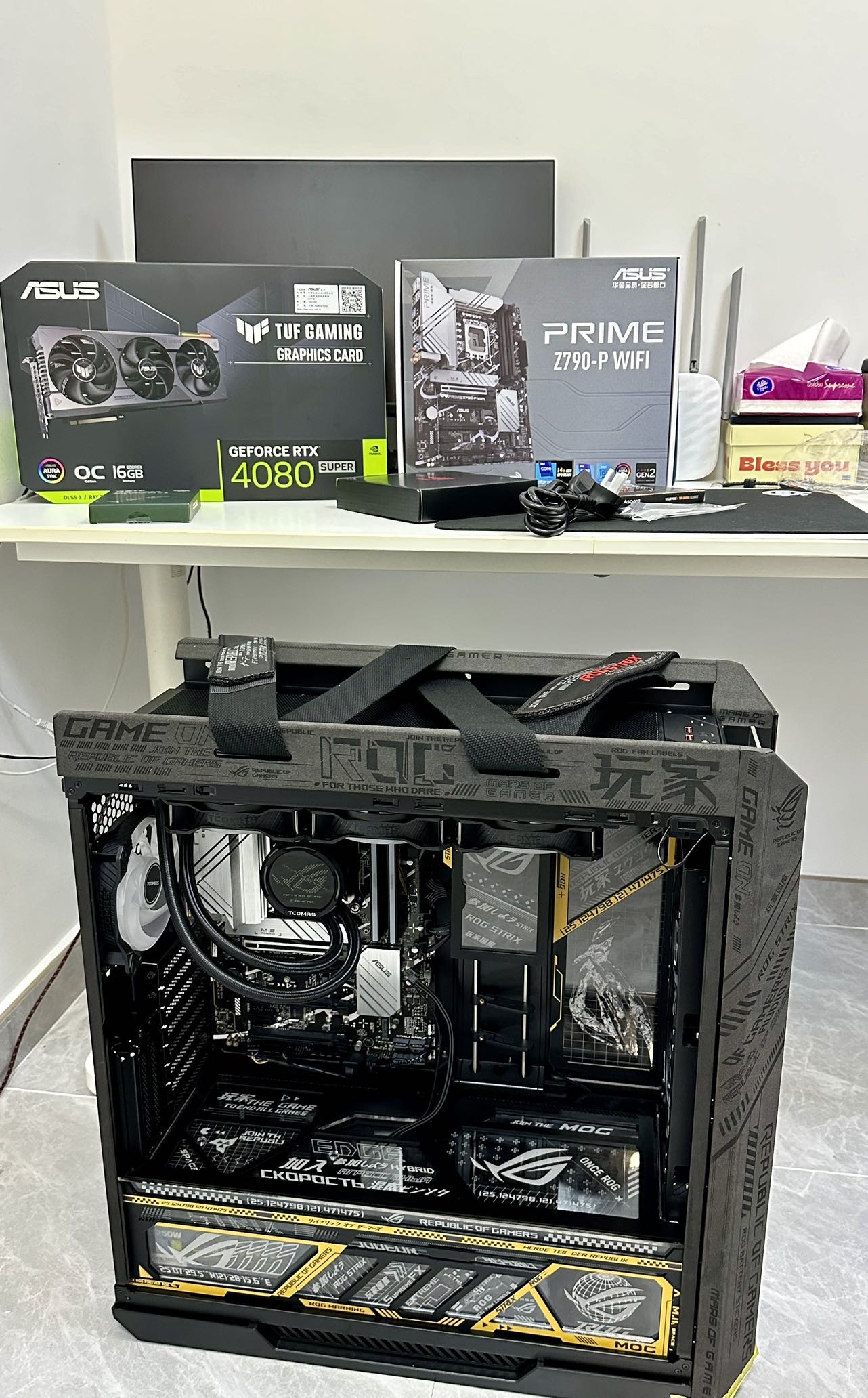 ROG台式电竞电脑九五新