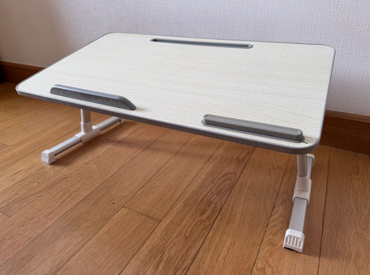 可折叠电脑桌含手拖