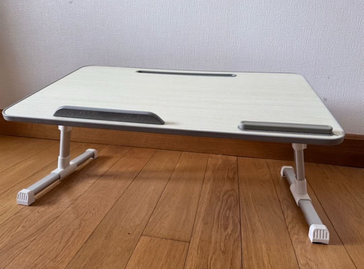 可折叠电脑桌含手拖