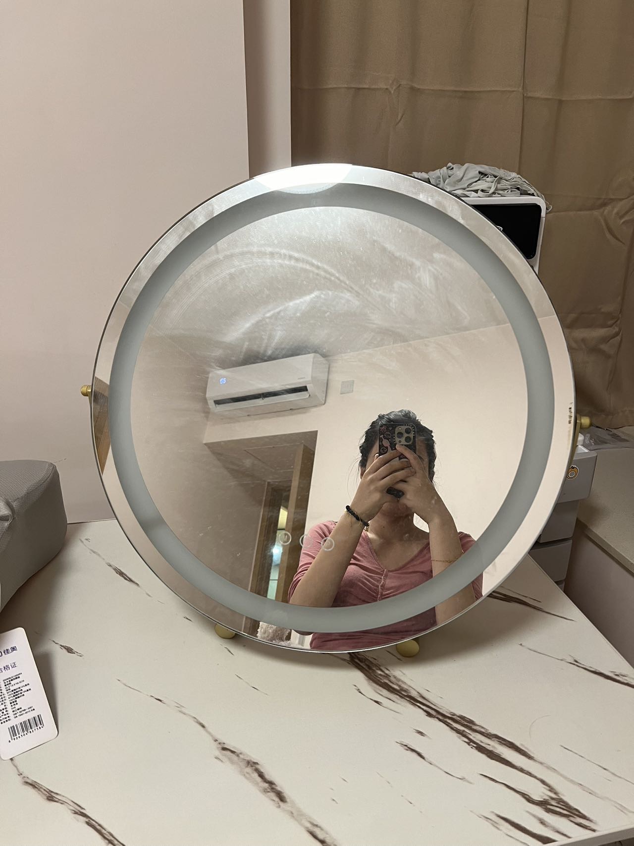 50cm化妆镜带led灯