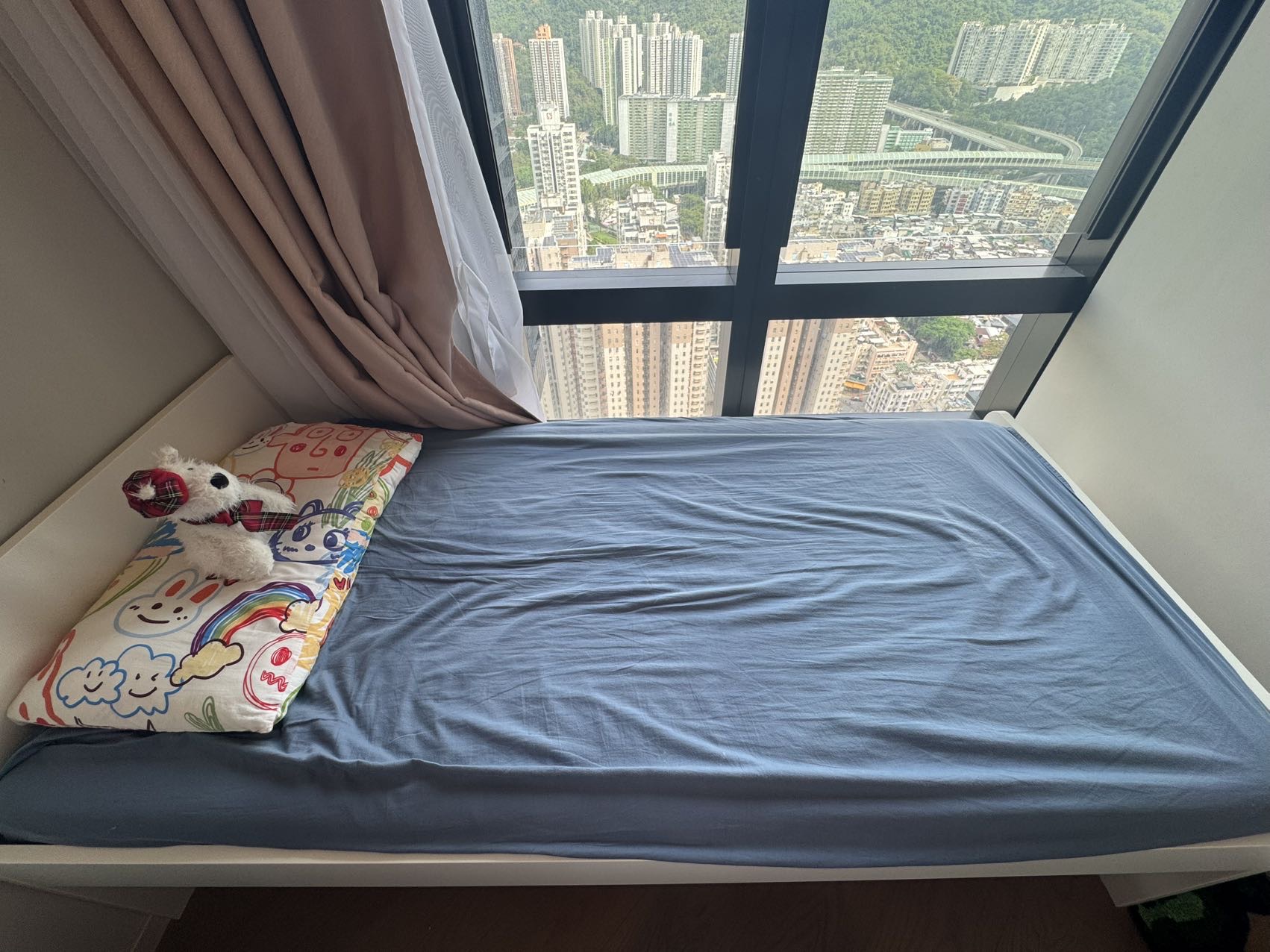 宜家单人床 配套床垫