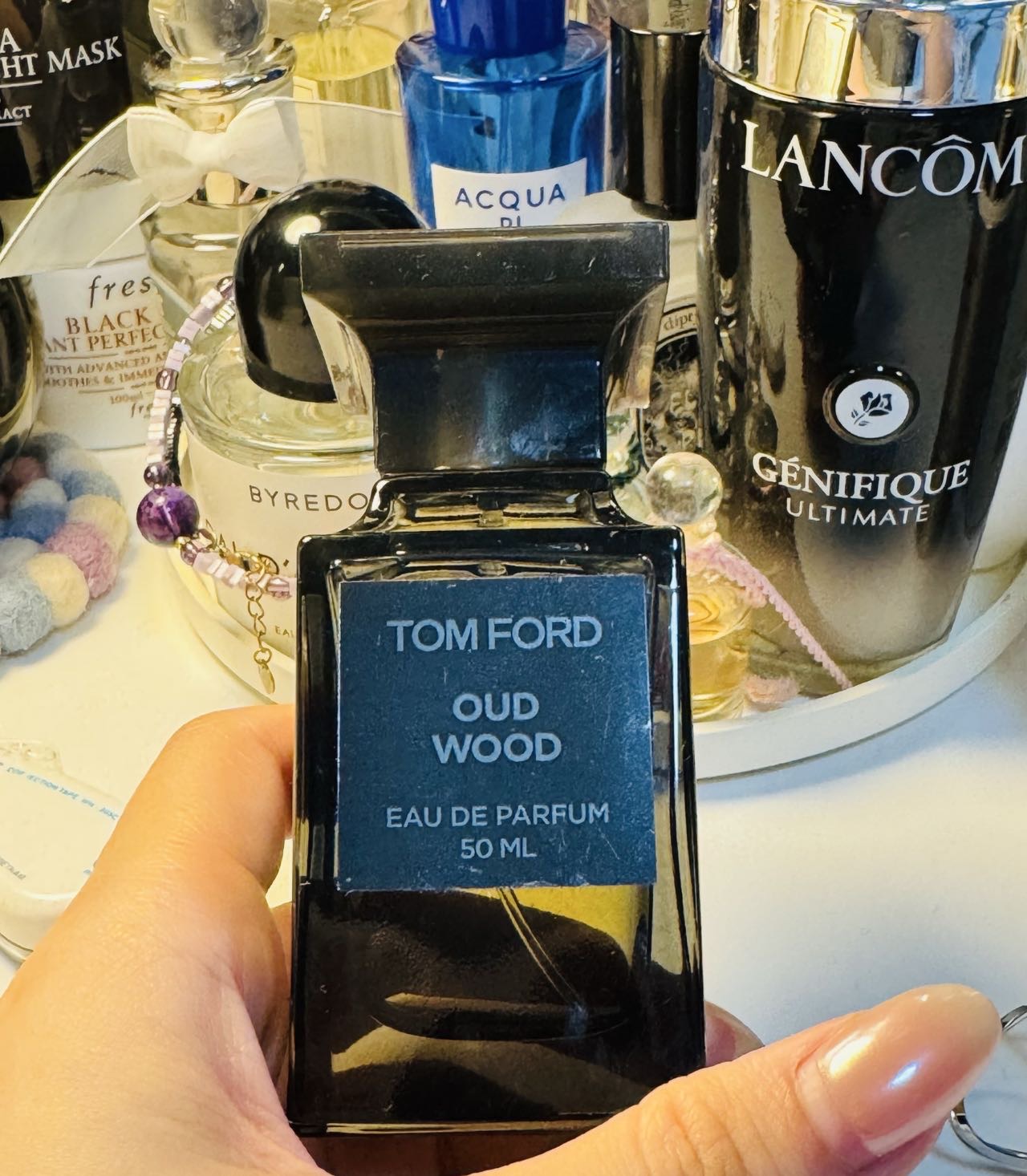 TF正品闲置乌木沉香香水50ml