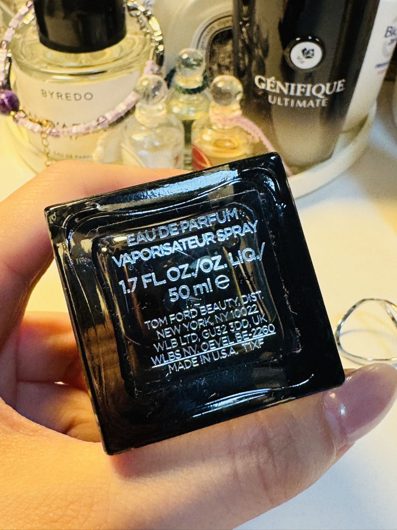 TF正品闲置乌木沉香香水50ml