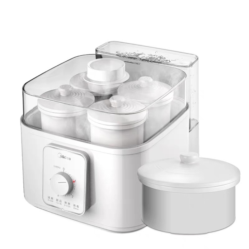 美的电炖锅煲汤煮粥神器家用全自动蒸汽炖陶瓷养生锅燕窝炖盅502