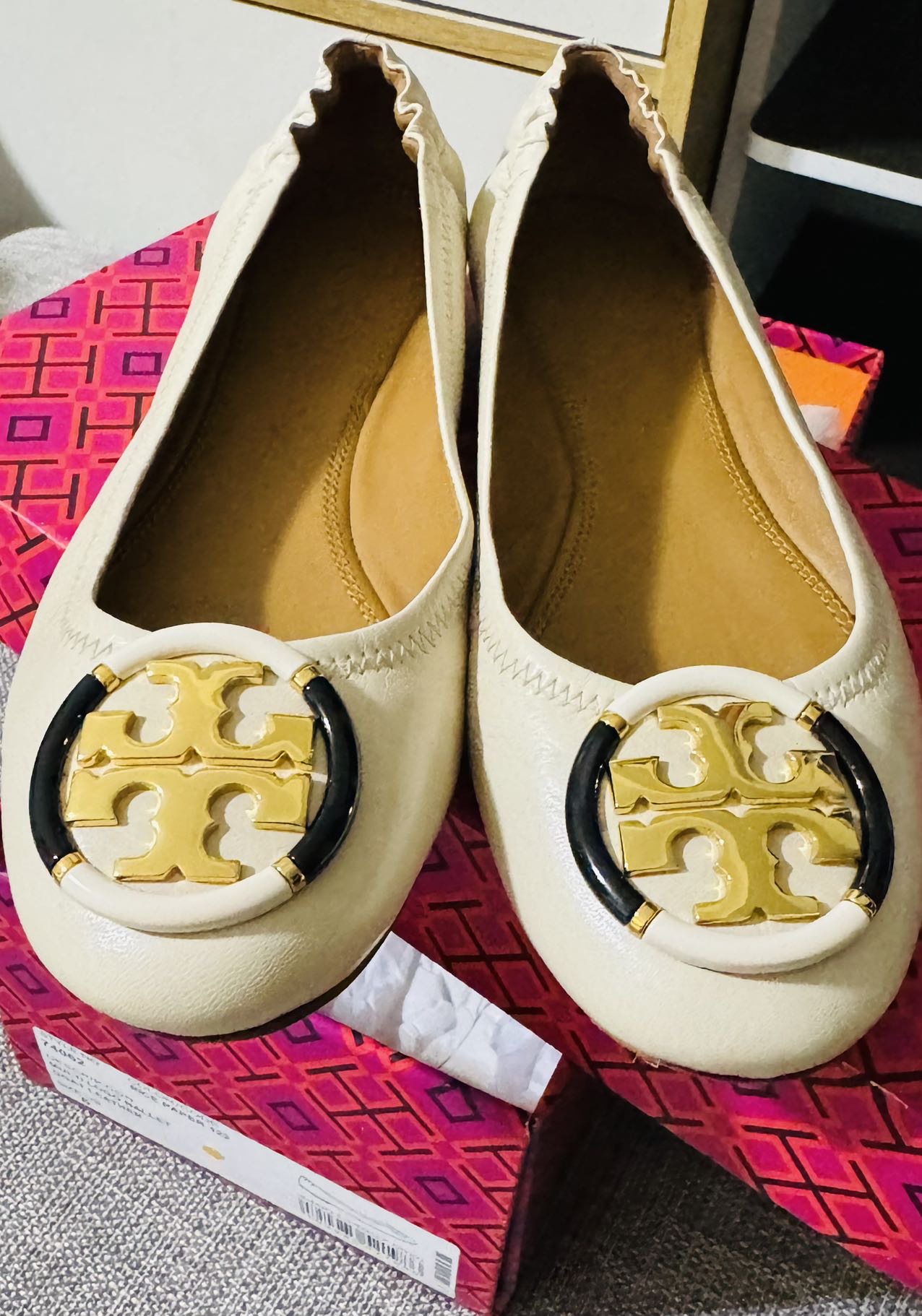 Tory Burch正品羊皮女单鞋36码