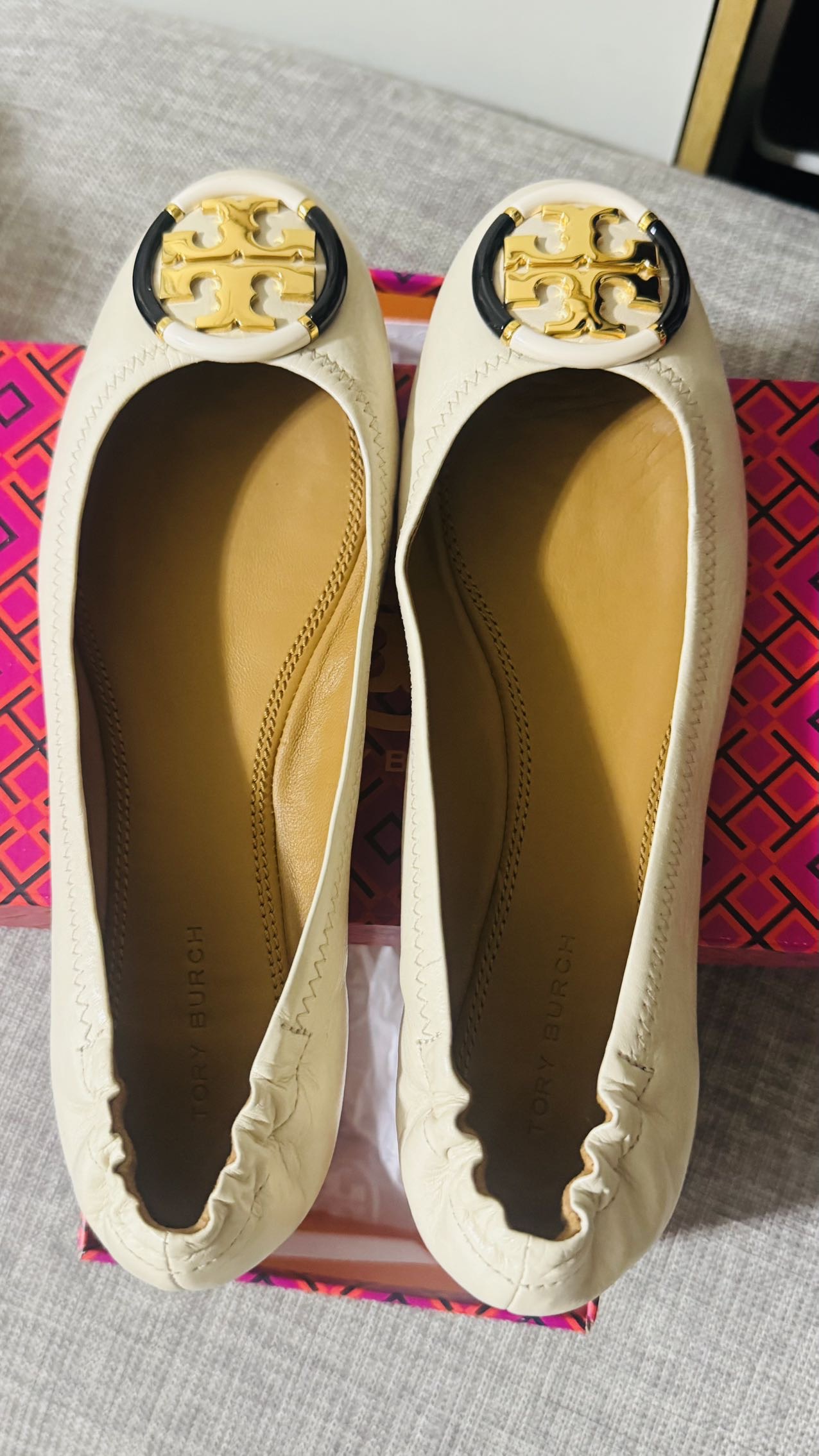 Tory Burch正品羊皮女单鞋36码